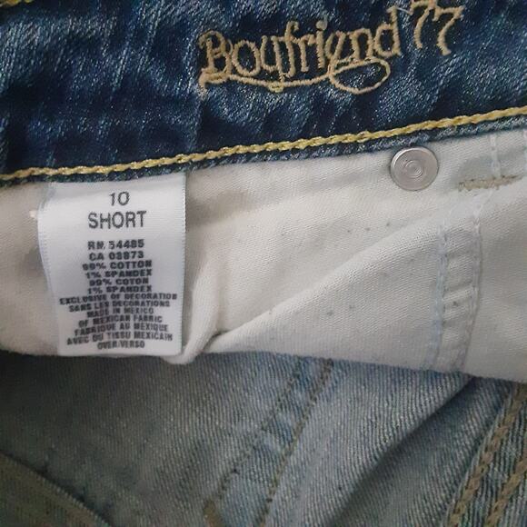 Vintage American Eagle Boyfriend 77 Bootcut Jeans Mid Rise Denim Y2K Sz 10 Short - Picture 3 of 10